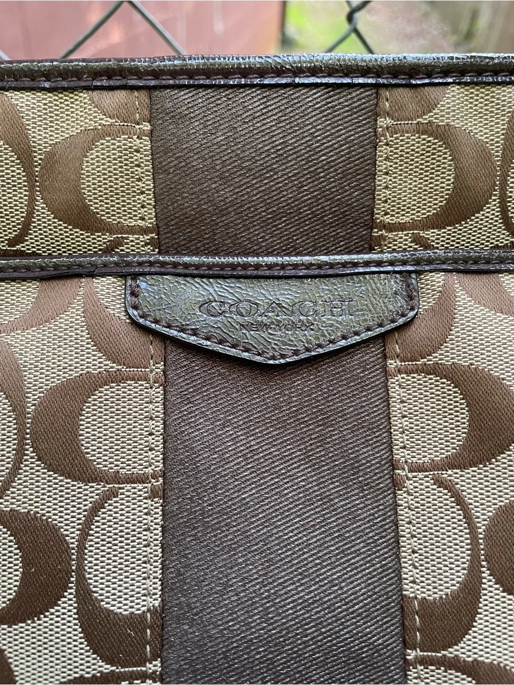 Coach Signature C Canvas Crossbody Bag